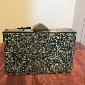 BCBGMaxAzria “Janis” Turquoise Clutch